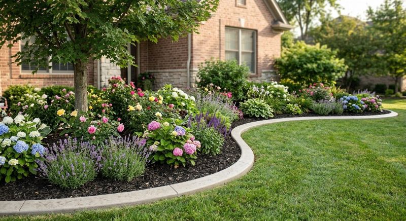 Flowerbed Curbing Installation in Honolulu, HI
