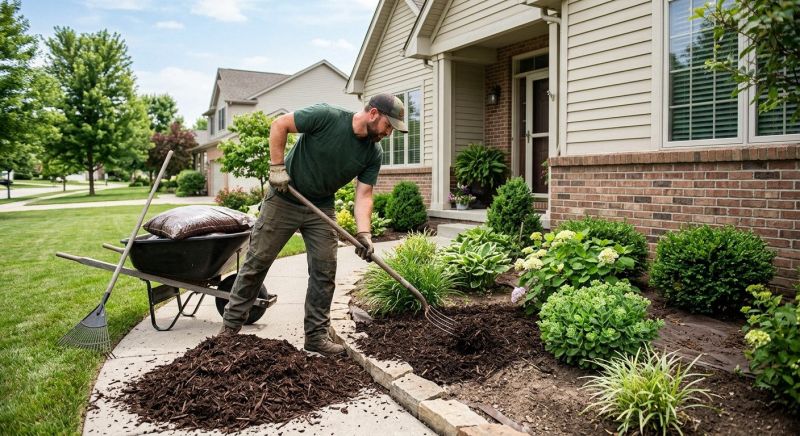 Organic Mulch Installation in Ventura County, CA
