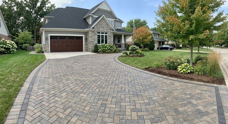 Paver Driveway Construction in Denver County, CO