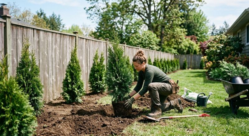 Privacy Trees Planting in Honolulu, HI