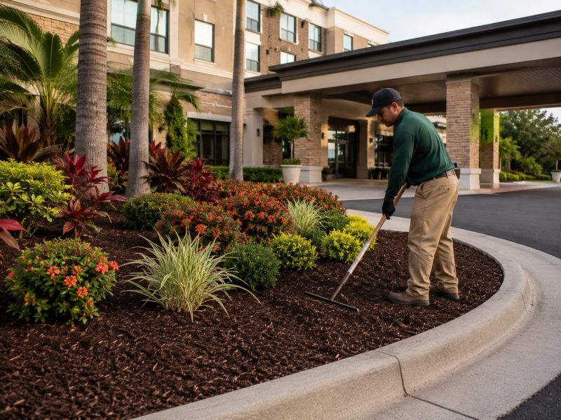 Apartment Mulching in Ventura County, CA