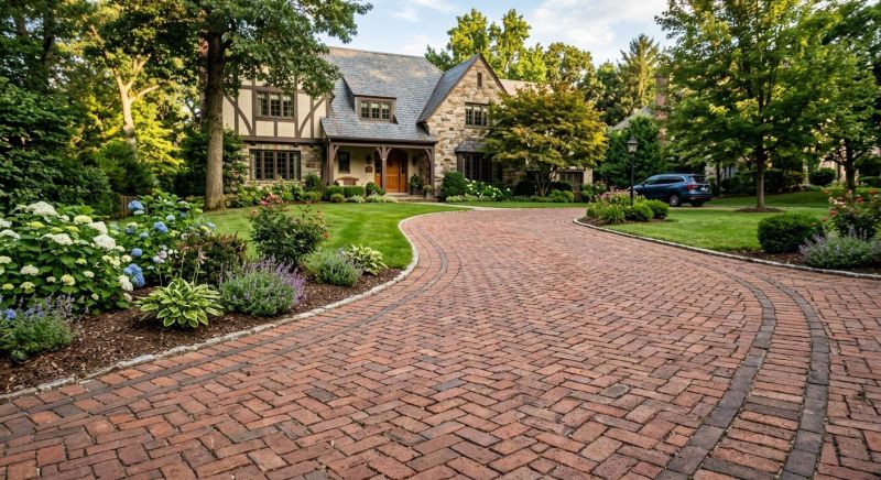 Brick Driveway Paving in West Hartford, CT