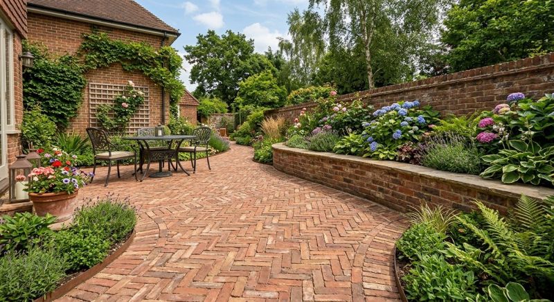 Brick Hardscape Construction in Denver, CO
