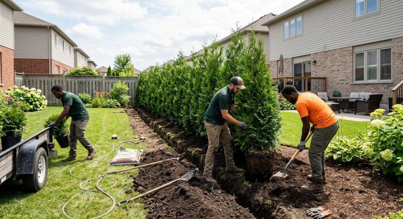 Bush Installation in Ventura County, CA