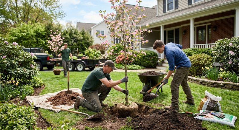 Dogwood Tree Planting in Honolulu, HI