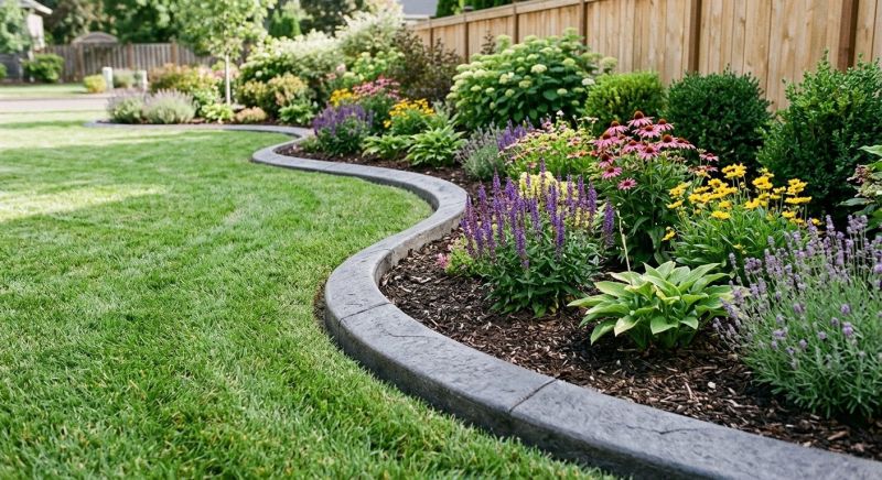 Flowerbed Curbing Installation in Honolulu, HI