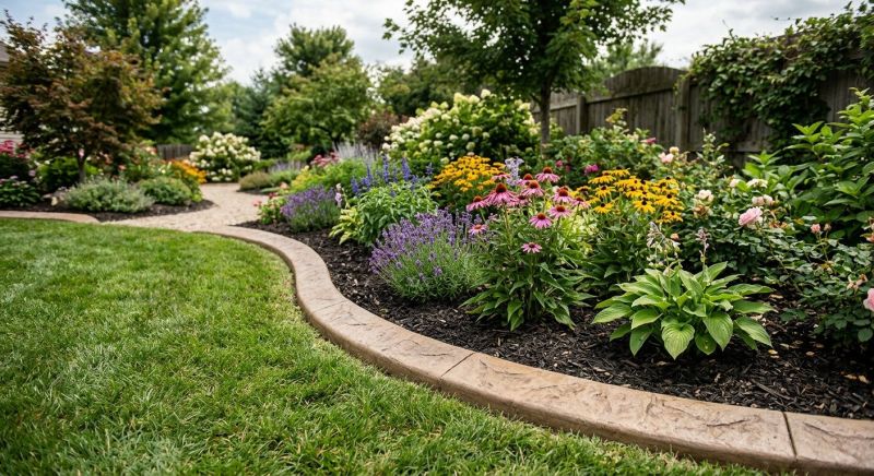 Flowerbed Curbing Installation in Citrus County, FL