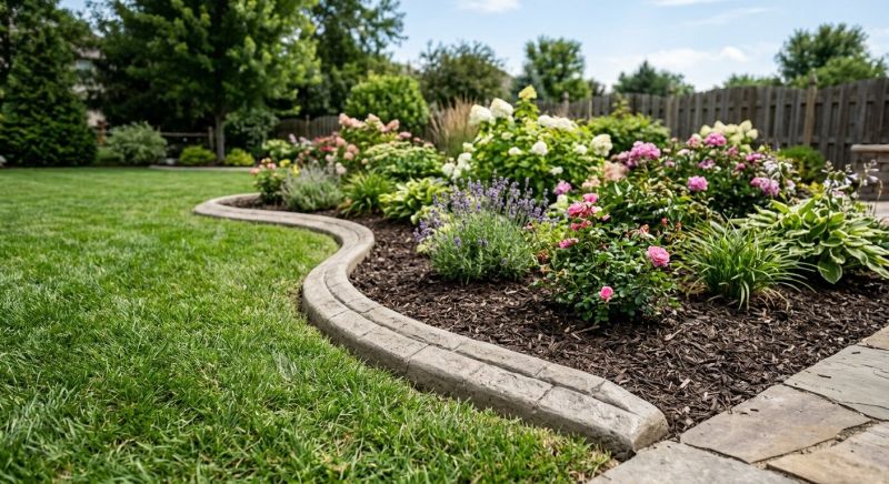 Garden Curbing Installation in Citrus County, FL