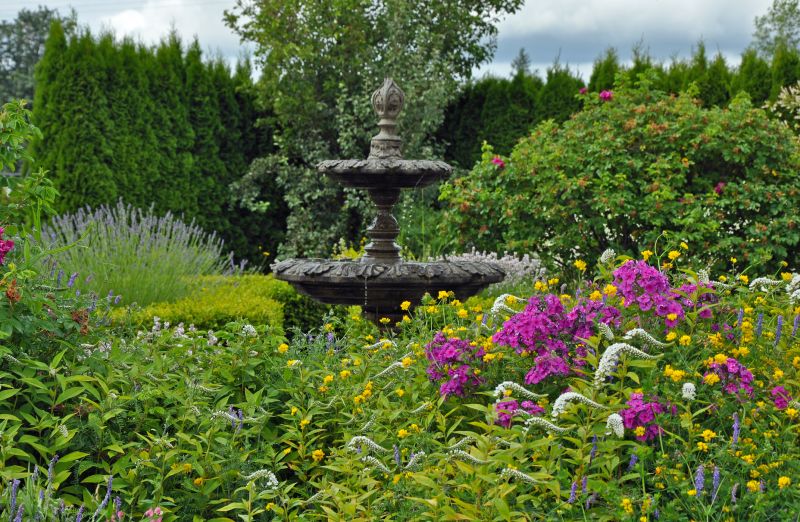 Garden Fountain Installation in Honolulu, HI