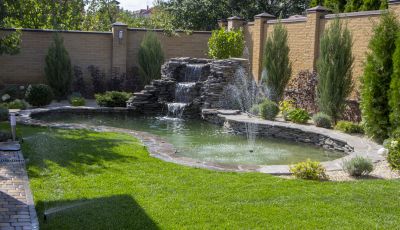 Garden Waterfall Installation in Honolulu, HI