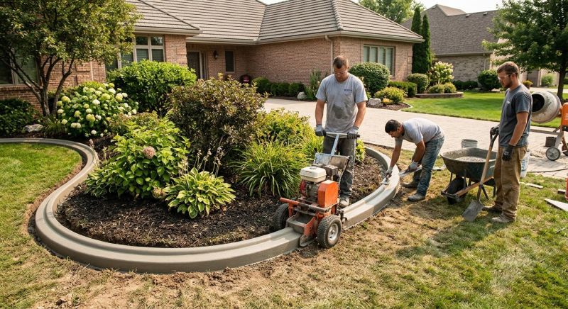 Landscape Curbing Replacement in Citrus County, FL