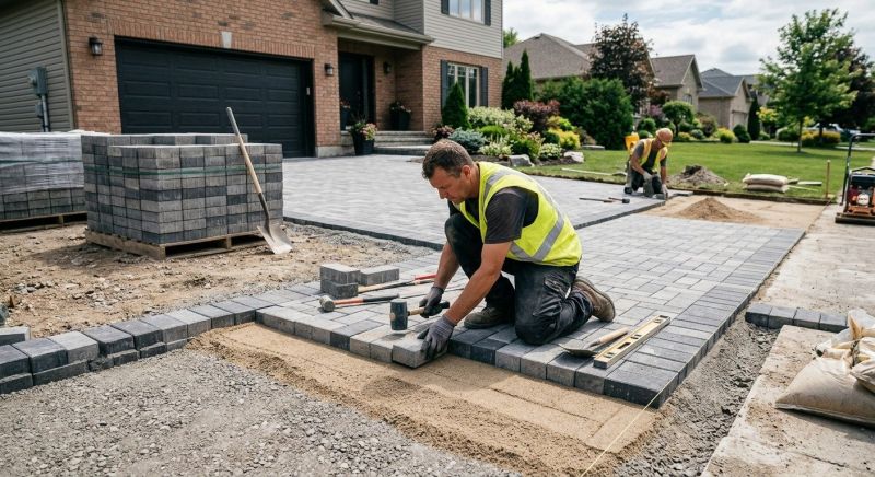 Limestone Pavers Installation in Fairfield County, CT