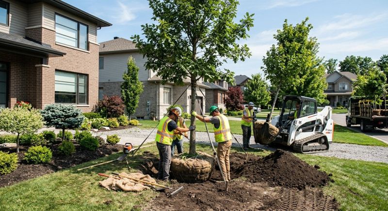 Maple Tree Planting in Ventura County, CA