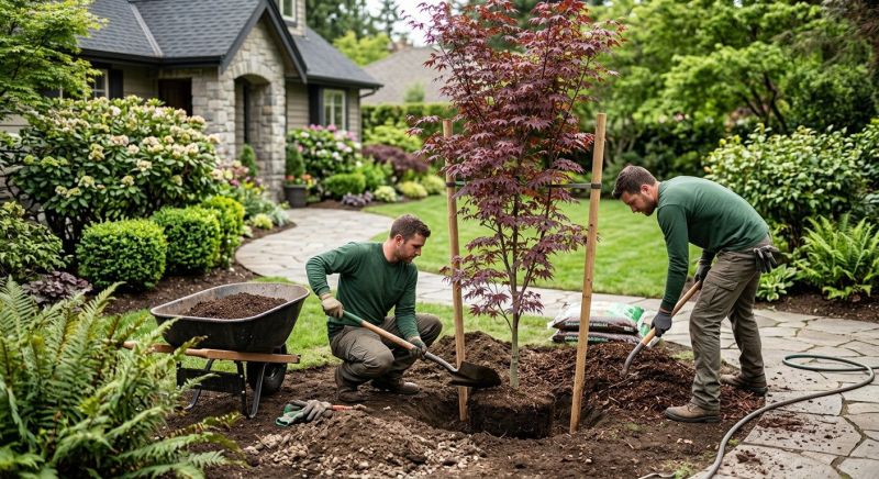 Oak Tree Planting in Ventura County, CA