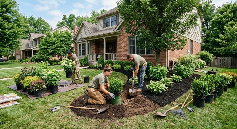 Organic Mulch Installation in Honolulu, HI