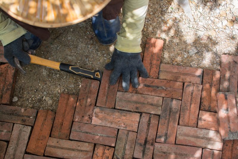 Patio Brick Installation in Nashua, NH