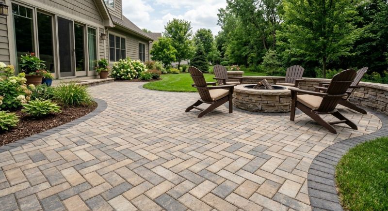 Patio Hardscaping in Boston, MA