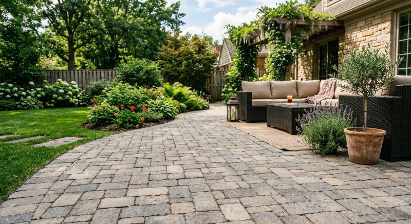 Patio Pavers Construction in Boston, MA
