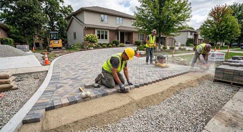 Paver Driveway Construction in Boulder, CO