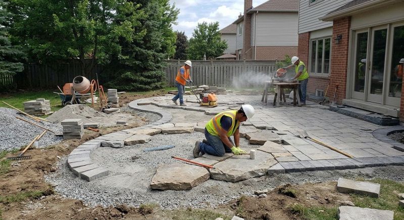Paver Patio Construction in Norwalk, CT
