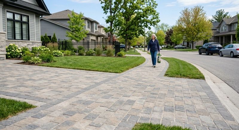 Paver Walkway Installation in Boston, MA