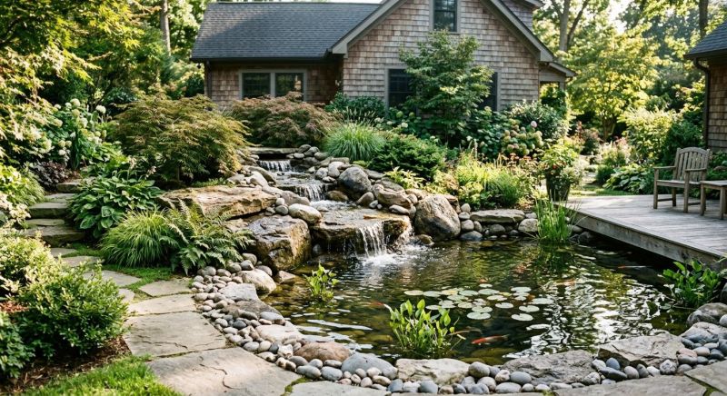 Pond Waterfall Installation in Honolulu, HI