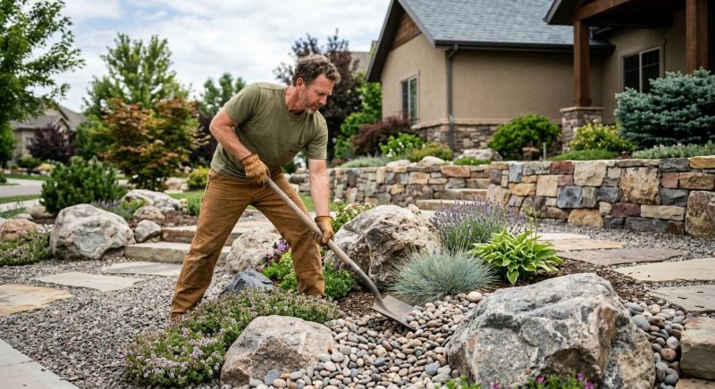 Rock Landscape Design in Honolulu, HI