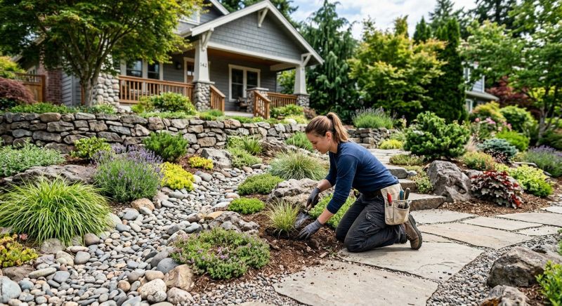 Rock Landscape Design in Honolulu, HI