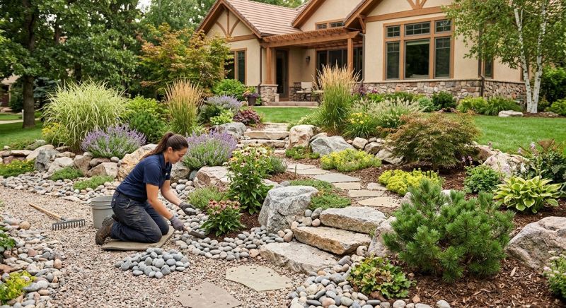 Rock Landscape Design in Honolulu, HI