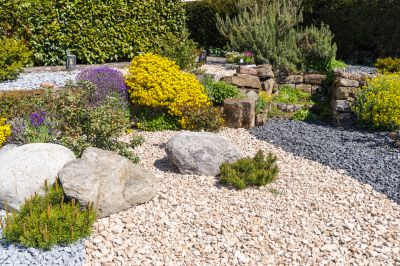 Rock Landscape Design in Ventura County, CA
