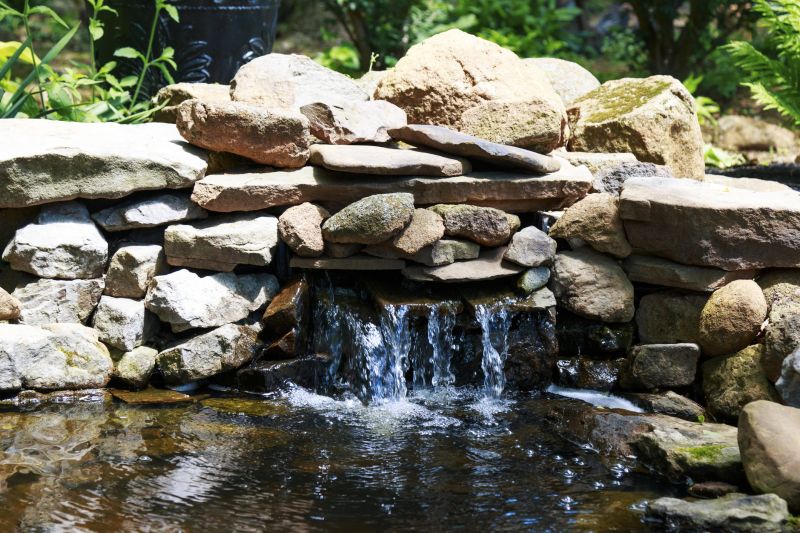Rock Waterfall Installation in Honolulu, HI