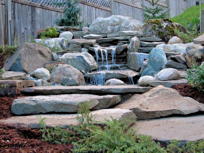 Rock Waterfall Installation in Honolulu, HI