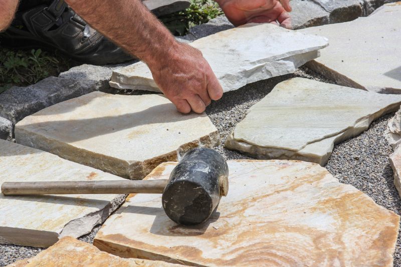 Sandstone Pavers Installation in Boston, MA