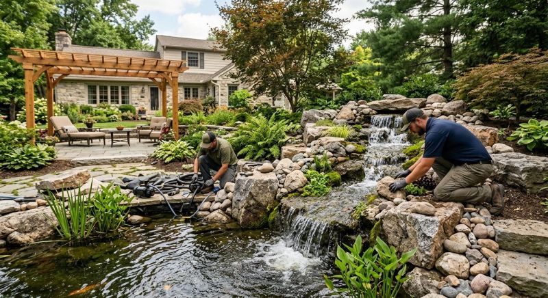 Water Garden Installation in Honolulu, HI